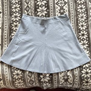 Baby Blue LOFT Casual Skirt